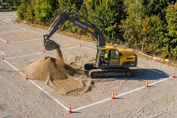 Road construction machinery
